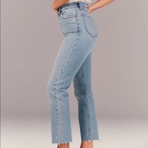 Curve Love Ultra High Rise Ankle Straight Jeans